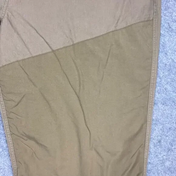Cabela’s Pants Mens‎ 42/29 Double Knee Duck Hunting outdoor nylon tan canvas - Picture 3 of 11